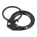 PULUZ Aluminum Alloy 67mm to 67mm Swing Wet-Lens Diopter Adapter Mount for DSLR Underwater Diving Housing(Black)