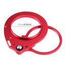 PULUZ Aluminum Alloy 67mm to 67mm Swing Wet-Lens Diopter Adapter Mount for DSLR Underwater Diving Housing(Red)