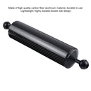 PULUZ 12.79 inch 32.5cm Length 60mm Diameter Dual Balls Carbon Fiber Floating Arm, Ball Diameter: 25mm, Buoyancy: 400g