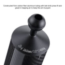 PULUZ 12.79 inch 32.5cm Length 60mm Diameter Dual Balls Carbon Fiber Floating Arm, Ball Diameter: 25mm, Buoyancy: 400g