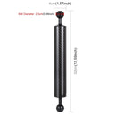 PULUZ 12.59 inch 32cm Length 40mm Diameter Dual Balls Carbon Fiber Floating Arm, Ball Diameter: 25mm, Buoyancy: 200g