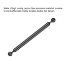 PULUZ 12 inch 30.4cm Length 20.8mm Diameter Dual Balls Carbon Fiber Floating Arm, Ball Diameter: 25mm(Black)