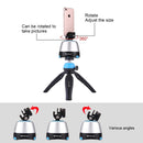 PULUZ Electronic 360 Degree Rotation Panoramic Head + Tripod Mount + GoPro Clamp + Phone Clamp with Remote Controller for Smartphones, GoPro, DSLR Cameras(Blue)