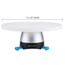 PULUZ Electronic 360 Degree Rotation Panoramic Tripod Head + Round Tray with Control Remote for Smartphones, GoPro, DSLR Cameras(Blue)