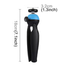 PULUZ Pocket Mini Tripod Mount with 360 Degree Ball Head & Phone Clamp for Smartphones(Blue)