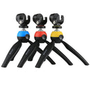 PULUZ Pocket Mini Tripod Mount with 360 Degree Ball Head & Phone Clamp for Smartphones(Blue)