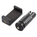 PULUZ Mini Plastic Tripod + Universal Phone Clamp Bracket, For iPhone, Galaxy, Huawei, Xiaomi, Sony, HTC, Google and other Smartphones