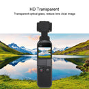PULUZ 9H 2.5D HD Tempered Glass Lens Protector + Screen Film for DJI OSMO Pocket Gimbal