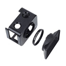 PULUZ Aluminum Alloy Protective Cage + 37mm UV Filter Lens + Lens Sunshade with Screws and Screwdrivers for Sony RX0 / RX0 II(Black)
