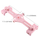 PULUZ Live Broadcast Dual Phone Brackets Horizontal Holder for iPhone, Galaxy, Huawei, Xiaomi, Sony and Other Smart Phones(Pink)