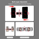 PULUZ Live Broadcast Dual Phone Brackets Horizontal Holder for iPhone, Galaxy, Huawei, Xiaomi, Sony and Other Smart Phones(Pink)