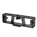 PULUZ Live Broadcast Multi-camera Stand Clip Bracket Holder with 3 x 1/4 inch Threads Screw(Black)