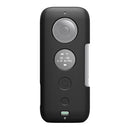PULUZ Silicone Protective Case with Lens Cover for Insta360 ONE X(Black)
