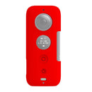 PULUZ Silicone Protective Case with Lens Cover for Insta360 ONE X(Red)