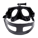 PULUZ Water Sports Diving Equipment Diving Mask Swimming Glasses for GoPro HERO10 Black / HERO9 Black / HERO8 Black / HERO7 /6 /5 /5 Session /4 Session /4 /3+ /3 /2 /1, Insta360 ONE R, DJI Osmo Action and Other Action Cameras(Black)