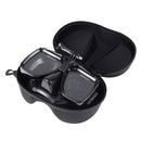 PULUZ Water Sports Diving Equipment Diving Mask Swimming Glasses for GoPro HERO10 Black / HERO9 Black / HERO8 Black / HERO7 /6 /5 /5 Session /4 Session /4 /3+ /3 /2 /1, Insta360 ONE R, DJI Osmo Action and Other Action Cameras(Black)