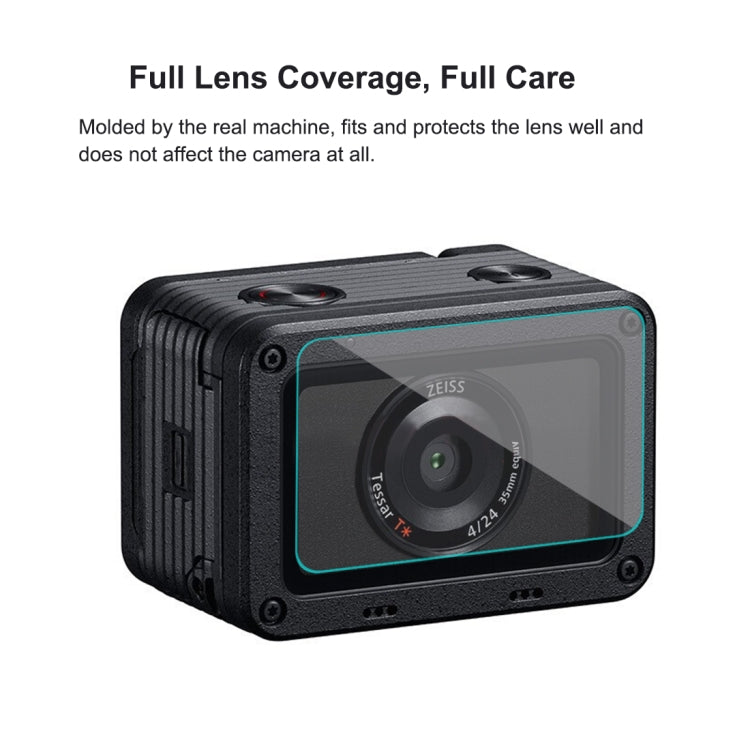 PULUZ Front Lens and Back LCD Display Flexible Anti-fingerprint AF HD Film for Sony RX0 II / RX0