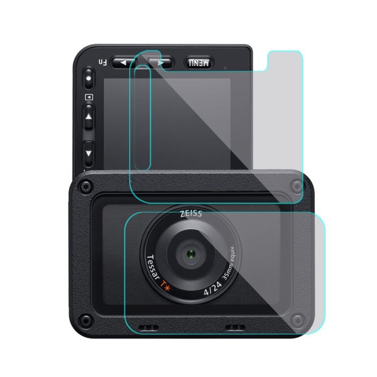 PULUZ Front Lens and Back LCD Display Flexible Anti-fingerprint AF HD Film for Sony RX0 II / RX0