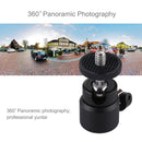 PULUZ 1/4 inch Screw Metal Tripod Ball Head Adapter with Lock