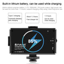 PULUZ 104 LED 3200K / 5600K Dimmable Video Light on-Camera Photography Lighting Fill Light for Canon, Nikon, DSLR Cameras