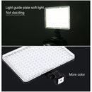 PULUZ 176 LEDs 1290LM 5600K / 3200K Dimmable Studio Light Video & Photo Light with 2 Filter Plates for Canon, Nikon, DSLR Camera