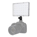 PULUZ 176 LEDs 1290LM 5600K / 3200K Dimmable Studio Light Video & Photo Light with 2 Filter Plates for Canon, Nikon, DSLR Camera
