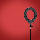 PULUZ 6.2 inch 16cm USB 10 Modes 8 Colors RGBW Dimmable LED Ring Vlogging Photography Video Lights with Tripod Ball Head(Black)
