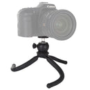 PULUZ Mini Octopus Flexible Tripod Holder with Ball Head for SLR Cameras, GoPro, Cellphone, Size: 25cmx4.5cm