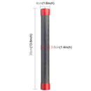 PULUZ Carbon Fiber Extension Monopod Pole Rod Extendable Stick for DJI / MOZA / Feiyu V2 / Zhiyun G5 / SPG Gimbal, Length: 35cm(Red)