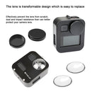 PULUZ Housing Shell CNC Aluminum Alloy Protective Cage for GoPro Max(Black)