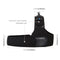 PULUZ Neoprene Dual & Single Shoulder Strap Adjustable Chest Belt Mount for GoPro HERO10 Black / HERO9 Black / HERO8 Black / HERO7 /6 /5 /5 Session /4 Session /4 /3+ /3 /2 /1, Insta360 ONE R, DJI Osmo Action and Other Action Cameras