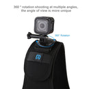PULUZ Neoprene Dual & Single Shoulder Strap Adjustable Chest Belt Mount for GoPro HERO10 Black / HERO9 Black / HERO8 Black / HERO7 /6 /5 /5 Session /4 Session /4 /3+ /3 /2 /1, Insta360 ONE R, DJI Osmo Action and Other Action Cameras