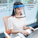 Anti-Saliva Splash Anti-Spitting Anti-Fog Anti-Oil Protective Face Shields Mask with Elastic Band