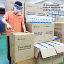Anti-Saliva Splash Anti-Spitting Anti-Fog Anti-Oil Protective Face Shields Mask with Elastic Band