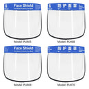 Anti-Saliva Splash Anti-Spitting Anti-Fog Anti-Oil Protective Face Shields Mask with Elastic Band