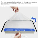 Anti-Saliva Splash Anti-Spitting Anti-Fog Anti-Oil Protective Face Shields Mask with Elastic Band