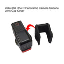 PULUZ Silicone Protective Lens Cover for Insta 360 One R Panoramic Camera(Black)