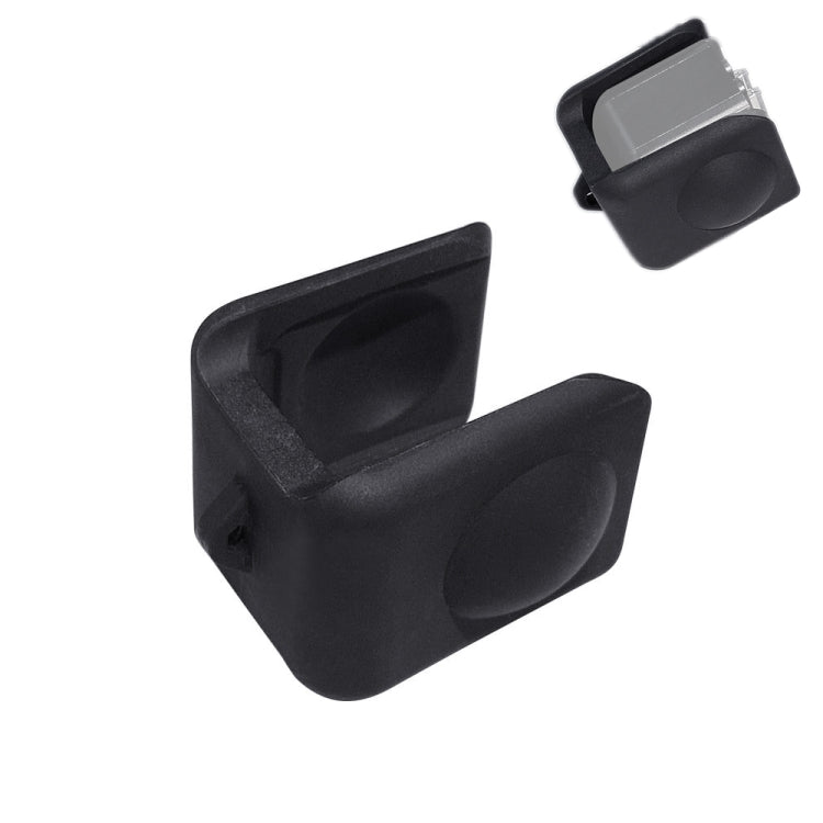 PULUZ Silicone Protective Lens Cover for Insta 360 One R Panoramic Camera(Black)