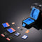 PULUZ 11 in 1 Memory Card Case for 3SIM + 2XQD + 2CF + 2TF + 2SD Card