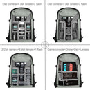 PULUZ Outdoor Portable Waterproof Scratch-proof Dual Shoulders Backpack Handheld PTZ Stabilizer Camera Bag with Rain Cover for Digital Camera, DJI Ronin-SC / Ronin-S (Black)