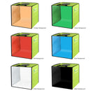 PULUZ 30cm Folding High 97 CRI Ring Light Photo Lighting Studio Shooting Tent Box Kit with 6 Colors Backdrops (Black, White, Orange, Red, Green, Blue), Unfold Size: 30cm x 30cm x 30cm(Green)