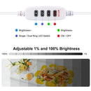 PULUZ 30cm Folding High 97 CRI Ring Light Photo Lighting Studio Shooting Tent Box Kit with 6 Colors Backdrops (Black, White, Orange, Red, Green, Blue), Unfold Size: 30cm x 30cm x 30cm(Green)