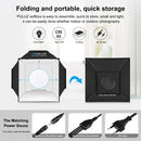 PULUZ 40cm Folding 72W 5500K Studio Shooting Tent Soft Box Photography Lighting Kit with 4 Colors (Black, Orange, White, Green) Backdrops(EU Plug)