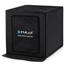 PULUZ Photo Studio Light Box Portable 60 x 60 x 60 cm Light Tent LED 5500K White Light Dimmable Mini 36W Photography Studio Tent Kit with 6 Removable Backdrops (Black Orange White Green Blue Red)(EU Plug)