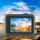 PULUZ for GoPro HERO10 Black / HERO9 Black Lens + LCD Display 9H 2.5D Tempered Glass Film