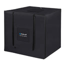 PULUZ 80cm Folding Portable 80W 9050LM White Light Photo Lighting Studio Shooting Tent Box Kit with 3 Colors (Black, White, Orange) Backdrops(US Plug)