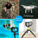 PULUZ for GoPro HERO10 Black / HERO9 Black Thin Housing Shell CNC Aluminum Alloy Protective Cage with Insurance Frame & 52mm UV Lens(Black)