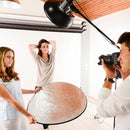 PULUZ 110cm 5 in 1 (Silver / Translucent / Gold / White / Black) Folding Photo Studio Reflector Board