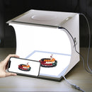 PULUZ Mini LED Photography Shadowless Light Lamp Panel Pad, Metal Material, 20cm x 20cm Effective Area