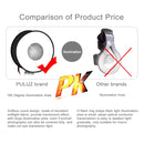PULUZ 45cm Round Style Macro and Portrait Softbox SpeedLite Flash Light Foldable Diffuser